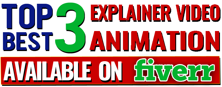 Best 3 Explainer video Animation Creators on Fiverr